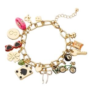 Kate Spade New York x Target Mixed Novelty Chunky Charm Bracelet